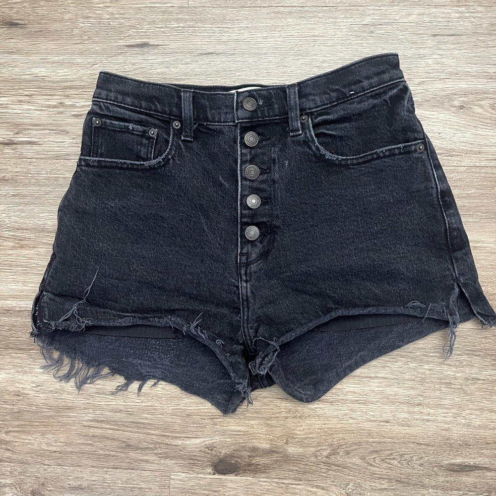 Abercrombie & Fitch High Rise Mom Shorts